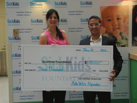 Car Nation Canada Donation To SickKids For 24 Hour Sale Unique Chrysler Charitable Support sick kids foundation